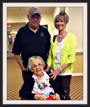 Mack, Tonya and Ruby during happier days